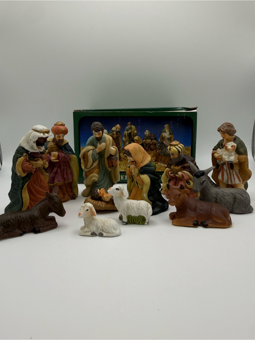 Classic Nativity Figurine Set - Multi-Color Home Accents